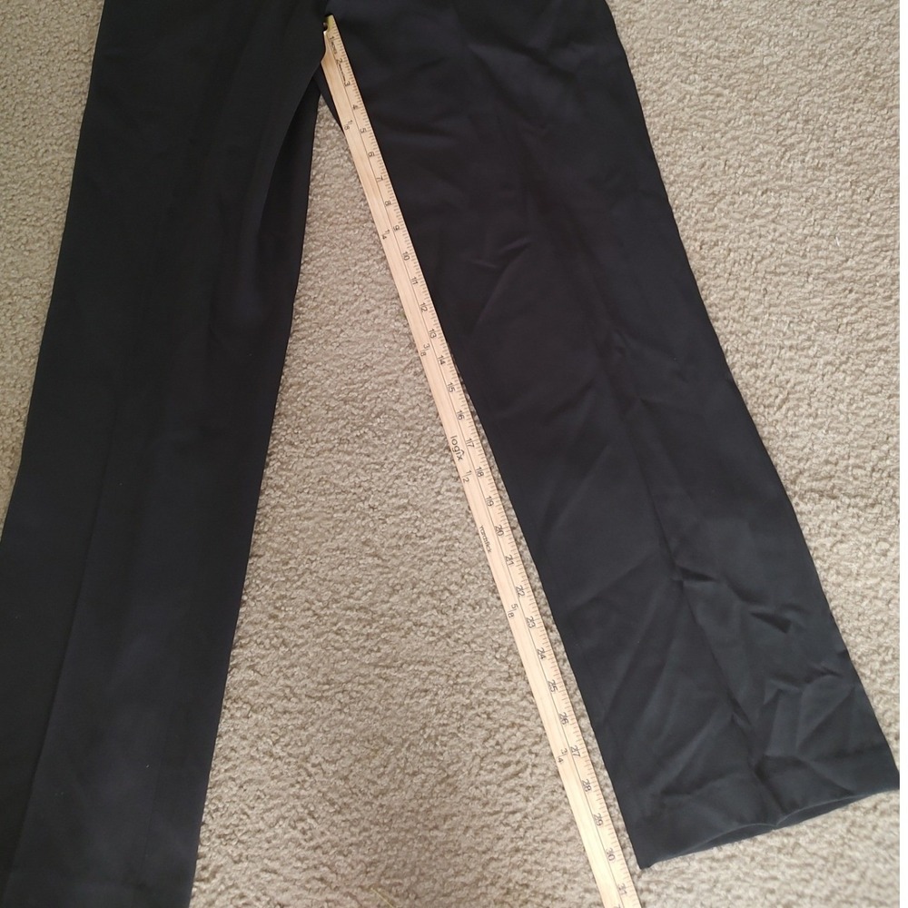 Izod Dress Pants Men's 34x30 Black Excellent‎ Flat Front Select Edition Trousers